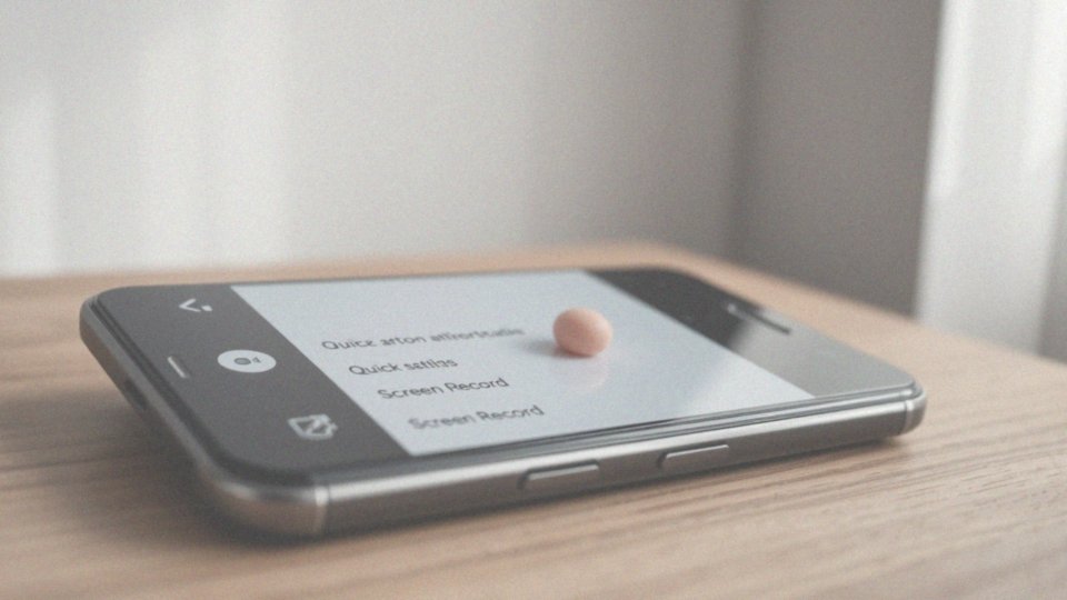Jak włączyć nagrywanie ekranu na smartfonie z systemem Android?
