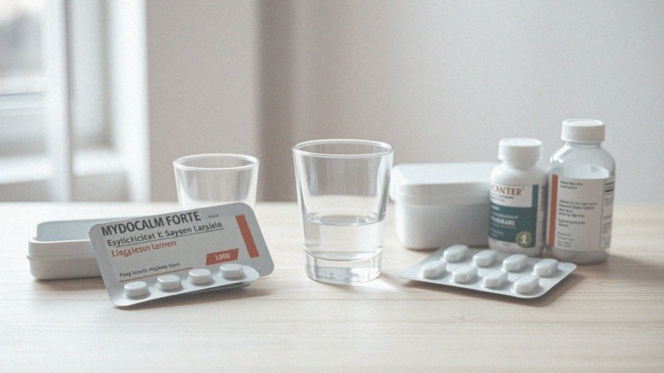 Jakie interakcje z innymi lekami mogą wystąpić przy Mydocalm Forte?