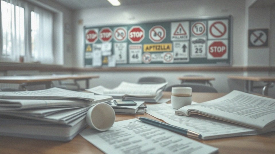 Jakie są najczęstsze błędy popełniane na egzaminie teoretycznym?