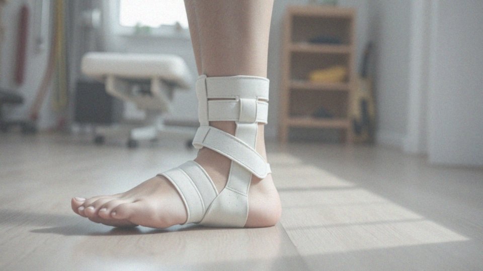 Jak stosować stabilizatory rehabilitacyjne przy skręceniu kostki?