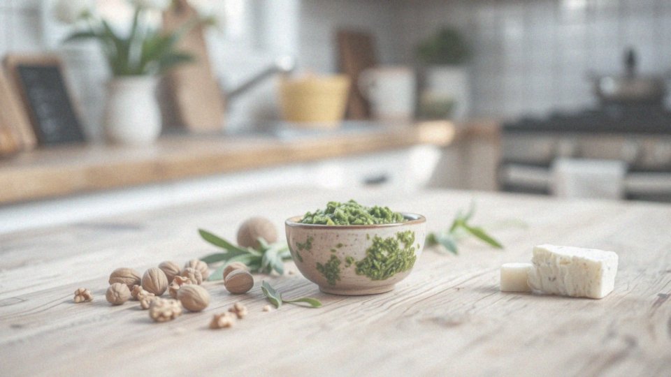 Jakie są wartości odżywcze pesto z czosnku niedźwiedziego?