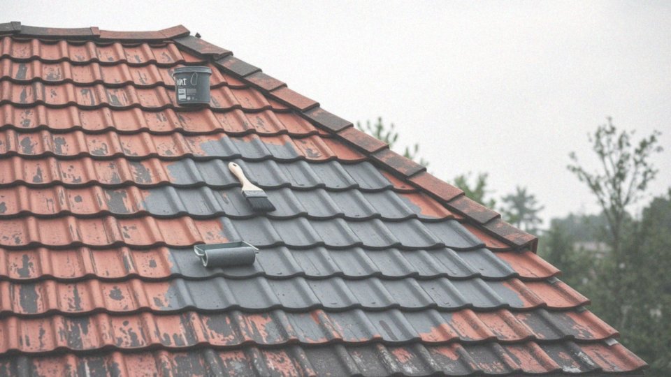Jakie są najczęstsze błędy podczas malowania dachów?