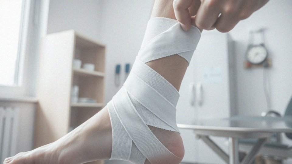 Jak skutecznie zabandażować kostkę?