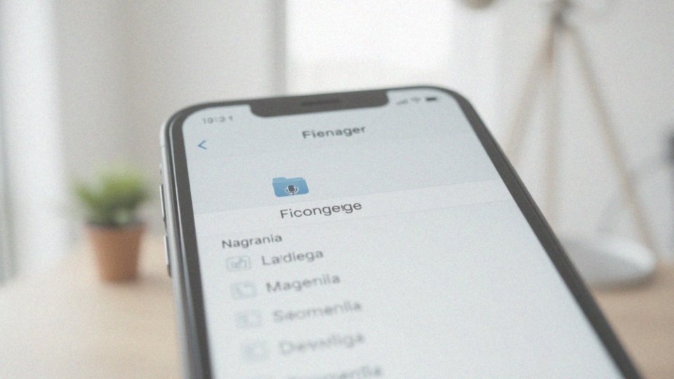 Jak znaleźć nagrania w folderze Nagrania?