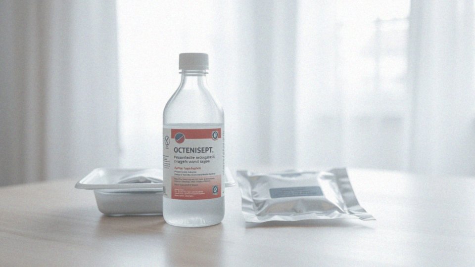 Octenisept a opatrunki ze srebrem – wspieranie gojenia ran